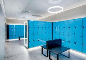 locker rooms at Spring EoS