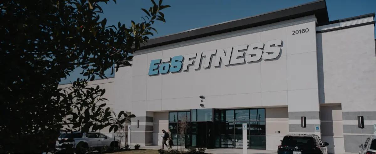 outdoor shot of eos fitness gym in texas