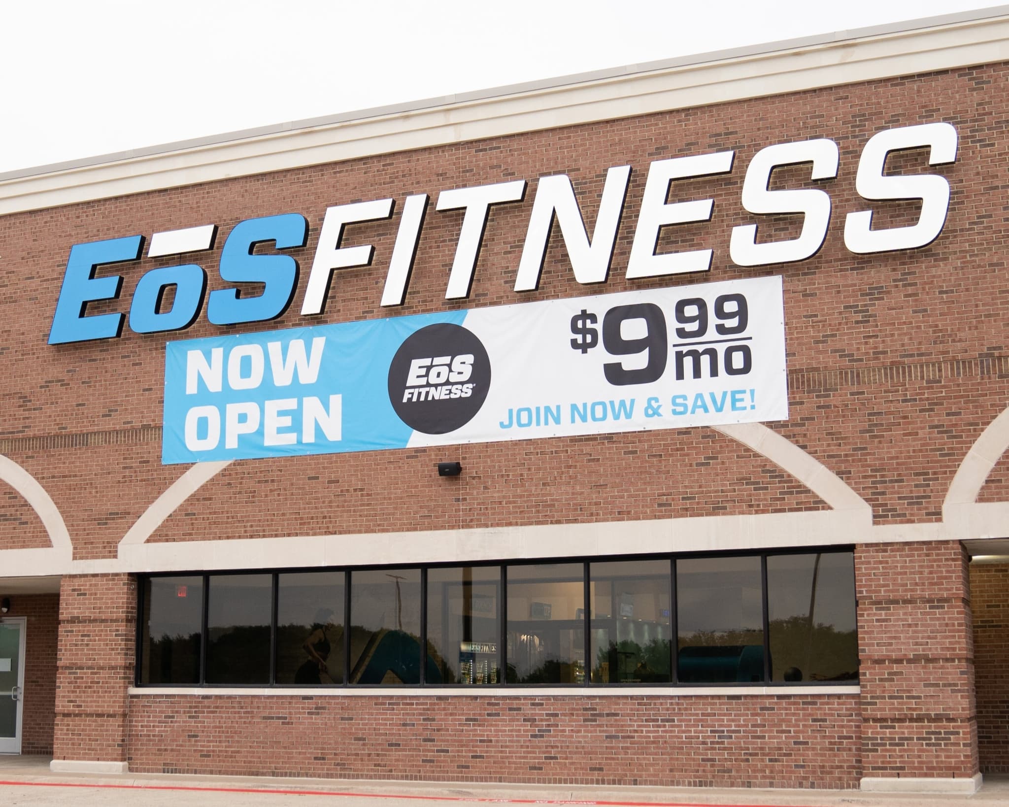 outside shot of eos gym on a bright day