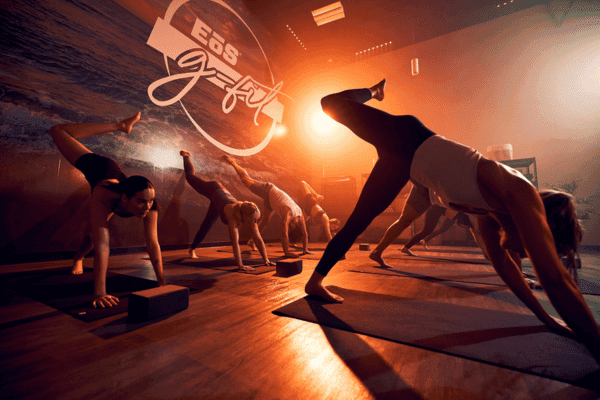Mind Body Rehab Heated Yoga Class at EōS