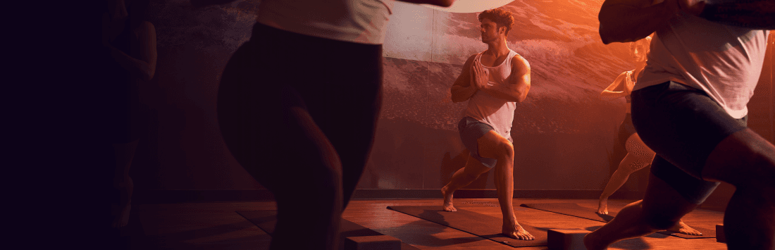 individual doing dynamic stretching