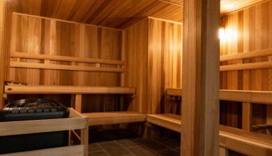 sauna at EoS Henderson