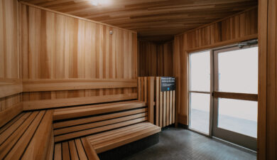 sauna at houston Eos