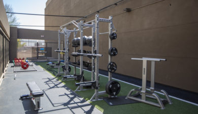 The Back Yard- EoS Fitness Outdoor Workout Area