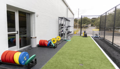 The Back Yard Outdoor Workout Area