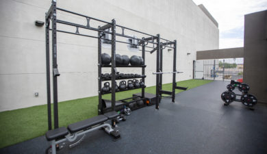 The Back Yard- EoS Fitness Outdoor Workout Area