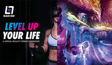 BLACKBOX VR at EoS Fitness. A virtual reality experience. Level up your life