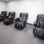 EoS Fitness Recovery Room with Massage Chairs