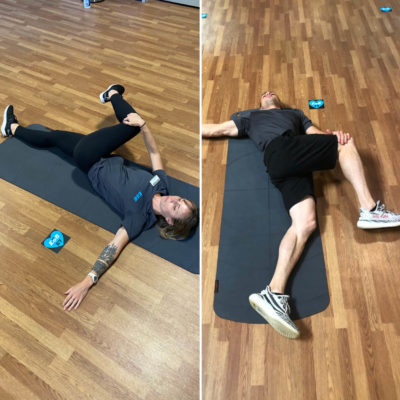 Personal Training Cool Down Glute and IT Band Stretch