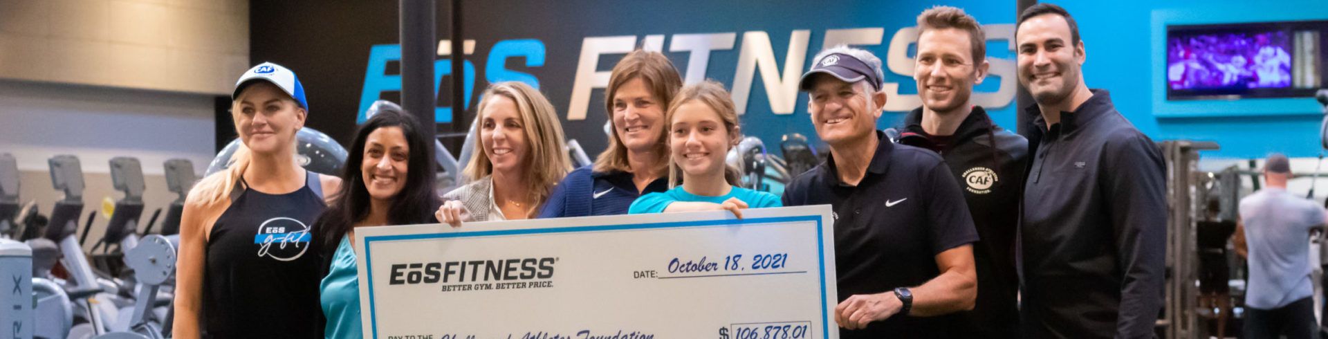 Challenged Athletes Foundation and EoS Fitness Check Presentation