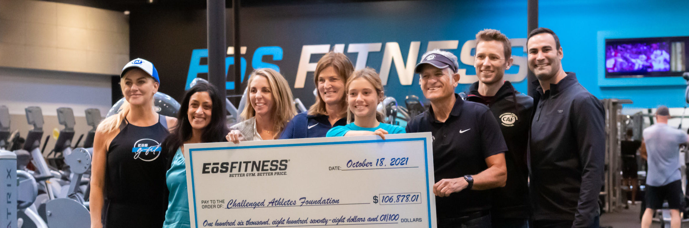 EōS Fitness Raises Over $100,000 for Challenged Athletes Foundation