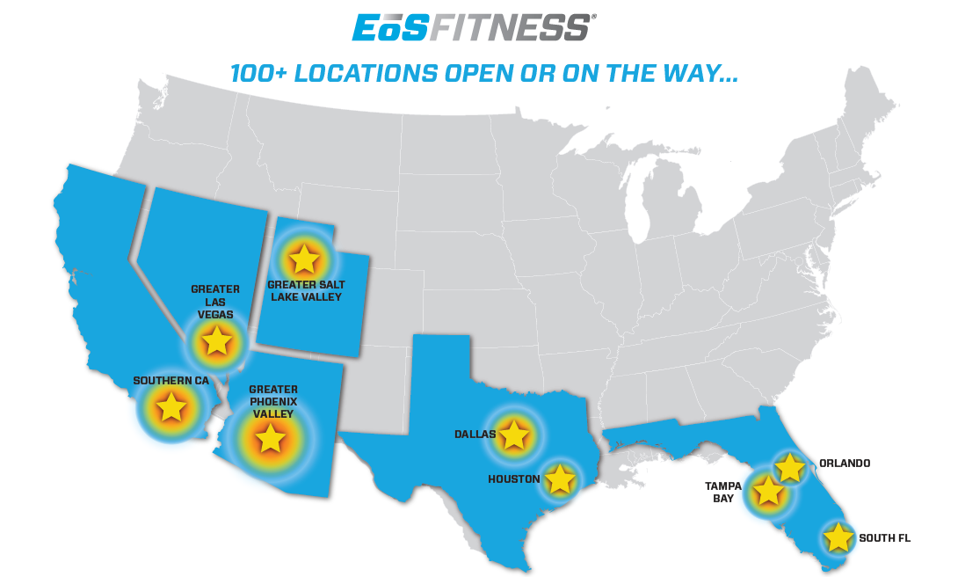 100+ Locations Open or on the Way Nationally