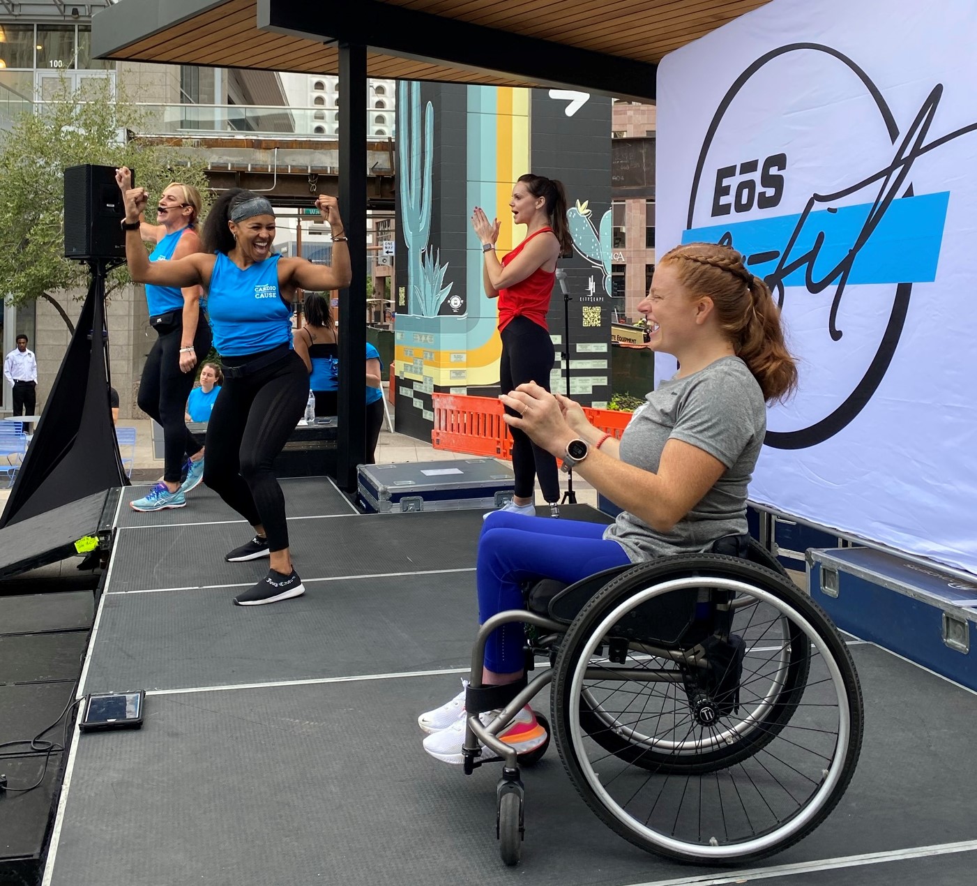 Challenged Athletes Foundation and EōS Fitness Provide Fitness Opportunities for All
