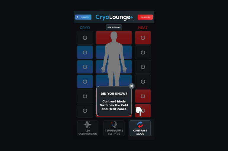 CryoLounge_Leave the gym feeling cooler than ever, repeat the next day!