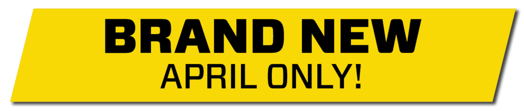 Brand New April only!
